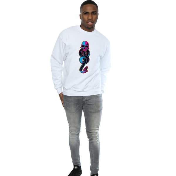 Harry Potter Neon Dark Mark Sweatshirt - Herrar