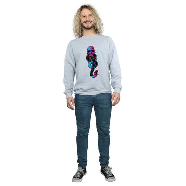 Harry Potter Neon Dark Mark Sweatshirt - Herrar
