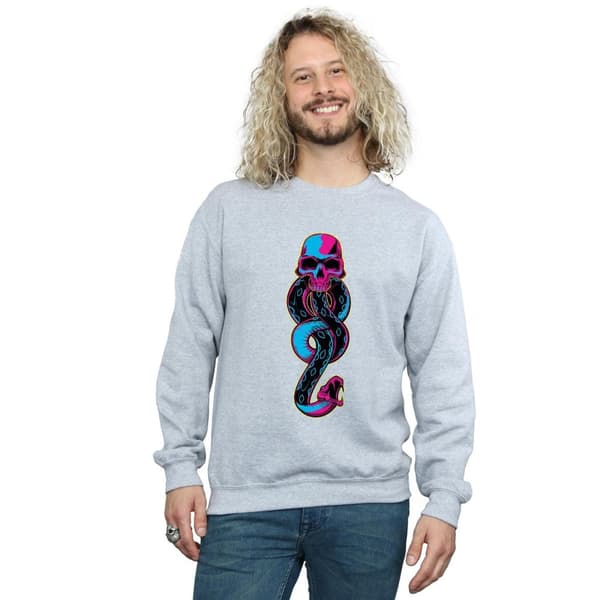 Harry Potter Neon Dark Mark Sweatshirt - Herrar