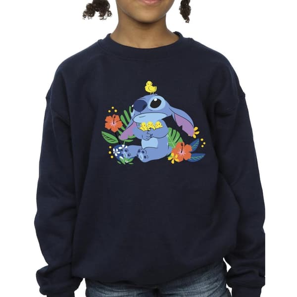 Disney Girls Lilo & Stitch Birds Sweatshirt