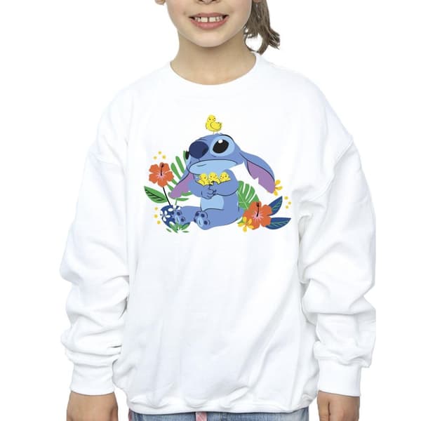 Disney Girls Lilo & Stitch Birds Sweatshirt