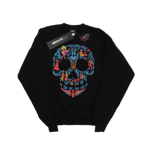 Disney Girls Coco Skull Pattern Sweatshirt