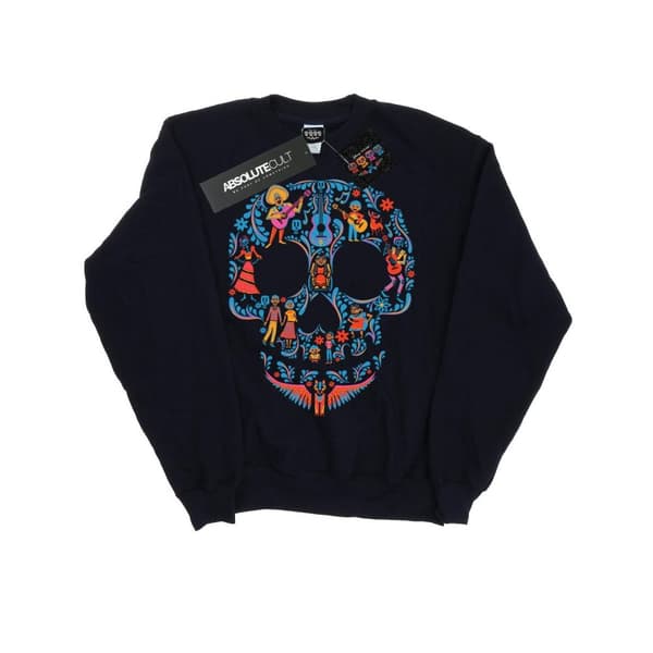 Disney Girls Coco Skull Pattern Sweatshirt