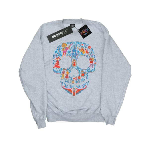 Disney Girls Coco Skull Pattern Sweatshirt