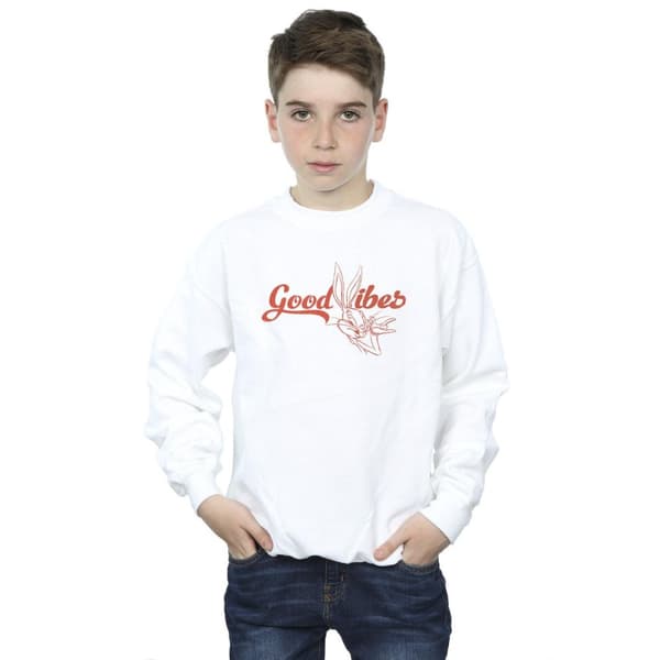 Looney Tunes Pojkar Bugs Bunny Good Vibes-tröja