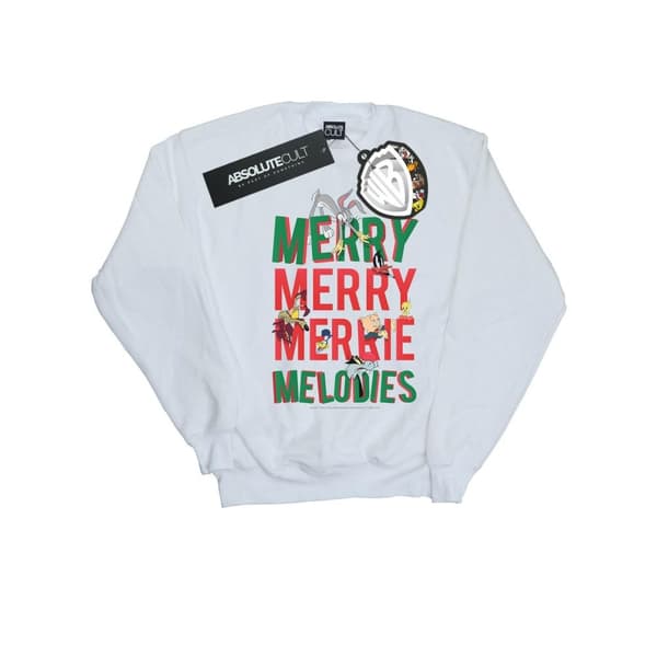 Looney Tunes Mens Merry Merrie Melodies Sweatshirt