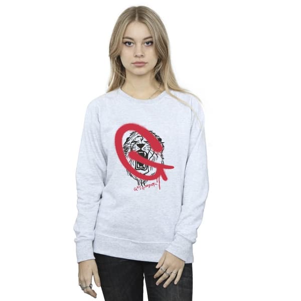 Harry Potter Womens/Ladies Gryffindor Pop Spray Sweatshirt