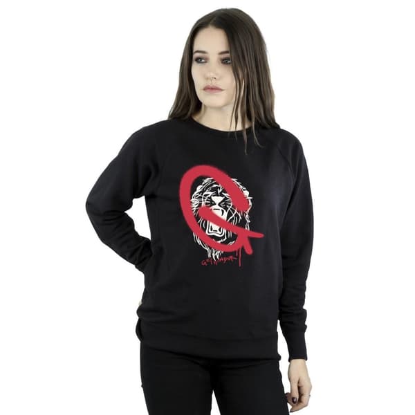 Harry Potter Womens/Ladies Gryffindor Pop Spray Sweatshirt