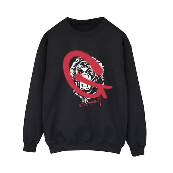 Harry Potter Womens/Ladies Gryffindor Pop Spray Sweatshirt