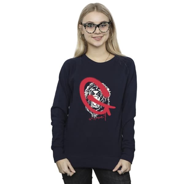 Harry Potter Womens/Ladies Gryffindor Pop Spray Sweatshirt