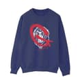 Miniatyrbillede 1 af 3: Harry Potter Womens/Ladies Gryffindor Pop Spray Sweatshirt
