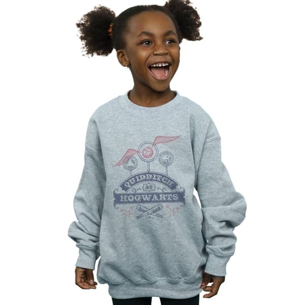 Harry Potter Girls Quidditch At Hogwarts Sweatshirt