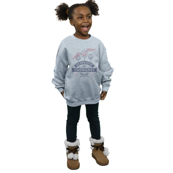 Harry Potter Girls Quidditch At Hogwarts Sweatshirt