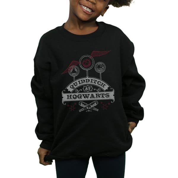 Harry Potter Girls Quidditch At Hogwarts Sweatshirt