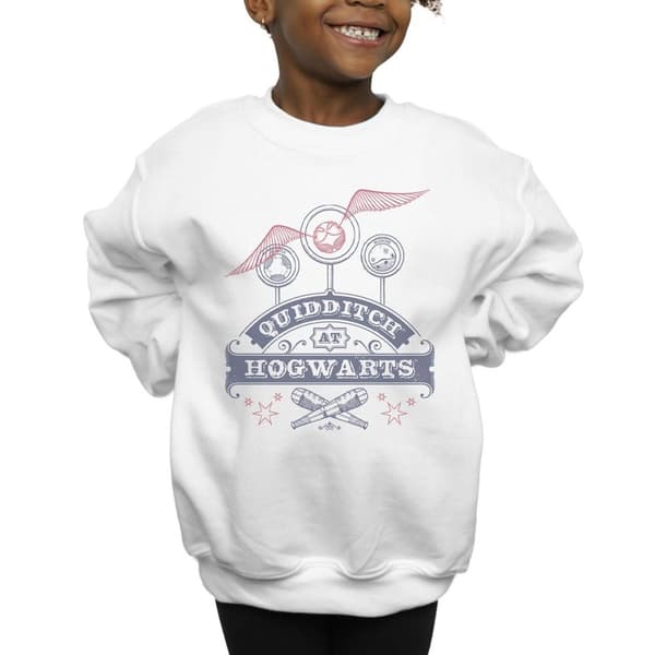 Harry Potter Girls Quidditch At Hogwarts Sweatshirt