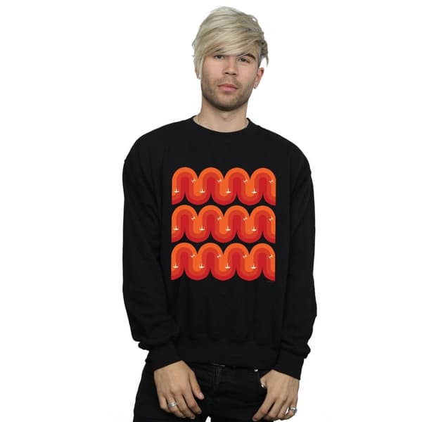 Star Wars Mens X-Wing And TIE Fighter Retro Sweatshirt