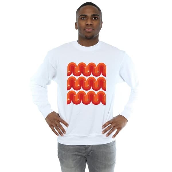 Star Wars Mens X-Wing And TIE Fighter Retro Sweatshirt