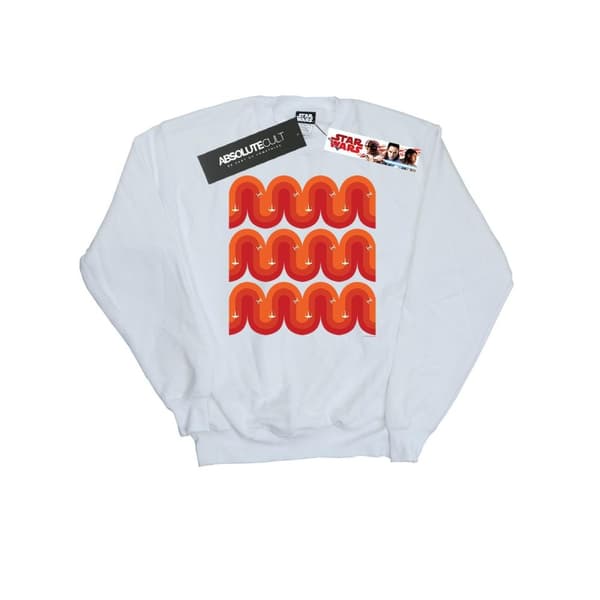 Star Wars Mens X-Wing And TIE Fighter Retro Sweatshirt