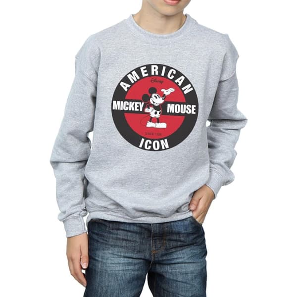 Disney Boys Mickey Mouse American Icon Sweatshirt