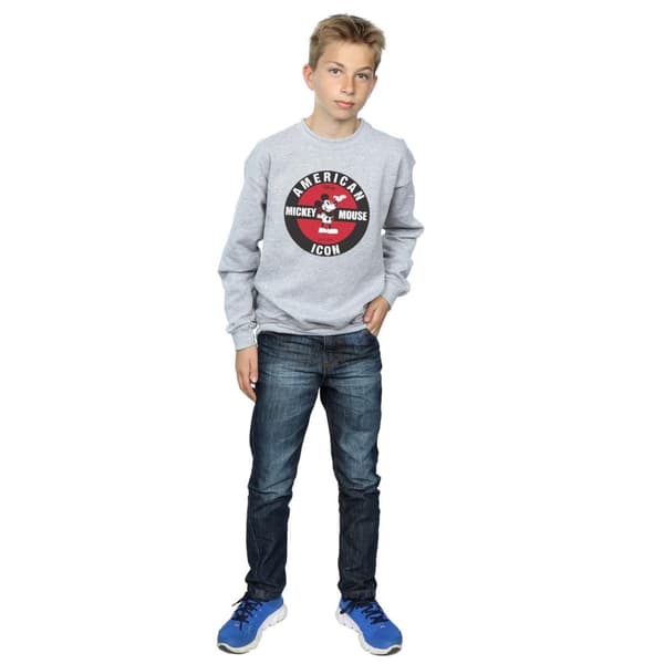 Disney Boys Mickey Mouse American Icon Sweatshirt