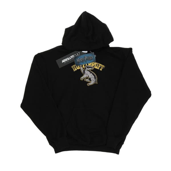 Harry Potter Hufflepuff Sport Emblem Hoodie för herrar
