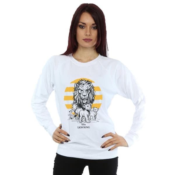 Disney Womens/Ladies The Lion King Movie Group Sweatshirt