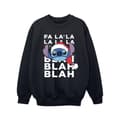 Miniatyrbild 1 av 3: Disney Lilo And Stitch Christmas Blah Blah Blah Sweatshirt för flickor