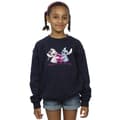 Miniatyrbilde 2 av 3: Disney Girls Lilo And Stitch Ohana Heart With Angel Sweatshirt