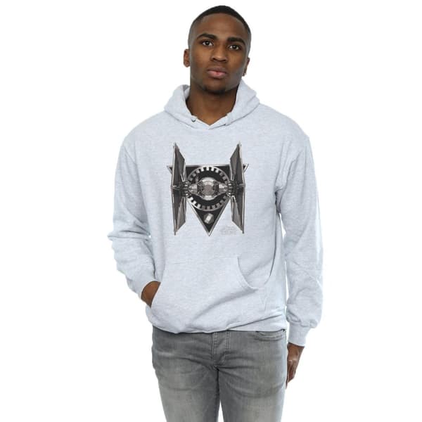 Star Wars Mens The Last Jedi TIE Fighter Hoodie