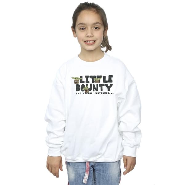 Star Wars The Mandalorian Girls Little Bounty Hunter Sweatshirt