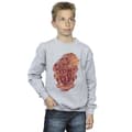 Miniatyrbillede 2 af 3: Harry Potter Boys Gryffindor Sketch Crest Sweatshirt