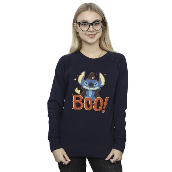 Disney Lilo & Stitch Boo! - Sweatshirt för kvinnor/damer