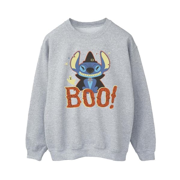 Disney Womens/Ladies Lilo & Stitch Boo! Sweatshirt