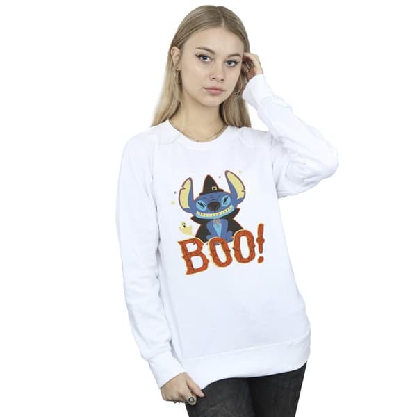 Disney Lilo & Stitch Boo! - Sweatshirt för kvinnor/damer
