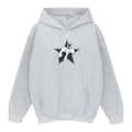 Miniatyrbillede 1 af 5: Looney Tunes Womens/Ladies Sylvester Mono Star Hoodie