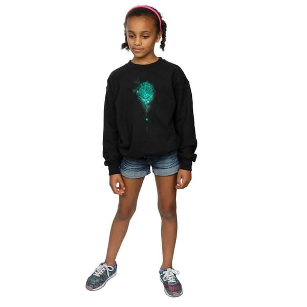 Harry Potter Girls Hogwarts Crest Mist Sweatshirt