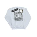 Miniatyrbilde 1 av 5: Looney Tunes Boys That´s All Folks Text Sweatshirt