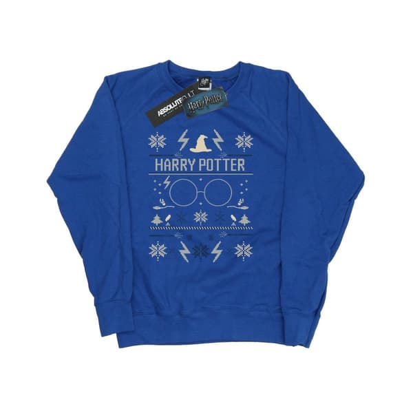 Harry Potter Womens/Ladies Christmas Pattern Sweatshirt
