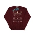 Miniatyrbilde 1 av 3: Harry Potter Womens/Ladies Christmas Pattern Sweatshirt