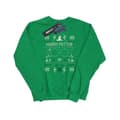 Miniatyrbilde 1 av 3: Harry Potter Womens/Ladies Christmas Pattern Sweatshirt