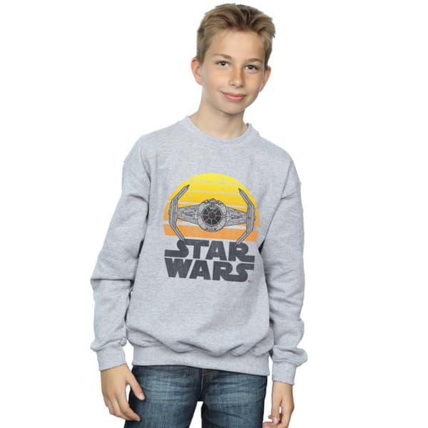 Star Wars Boys Sunset TIE Fighter Sweatshirt