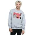 Miniatyrbild 2 av 3: Looney Tunes Sweatshirt med julvykort för herrar