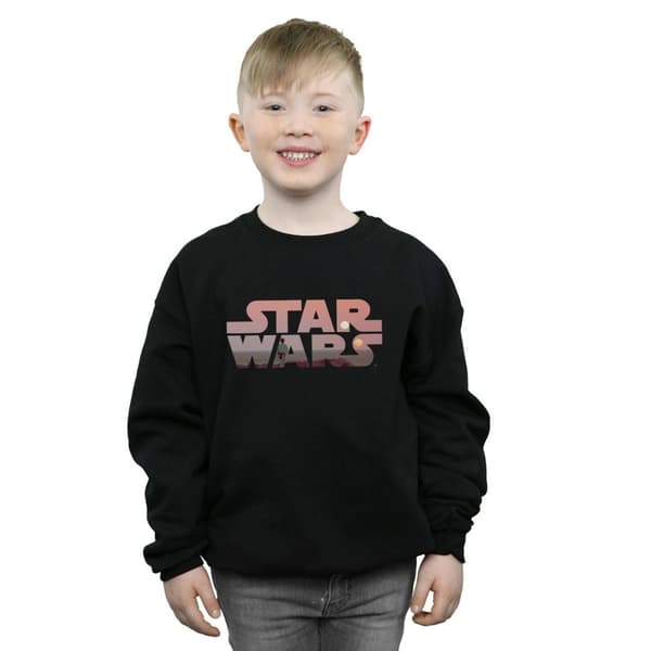 Star Wars Tatooine-tröja med logotyp för pojkar