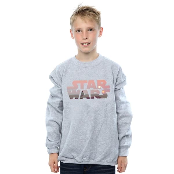 Star Wars Tatooine-tröja med logotyp för pojkar