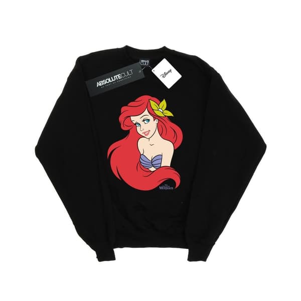 Disney Womens/Ladies The Little Mermaid Close Up Sweatshirt