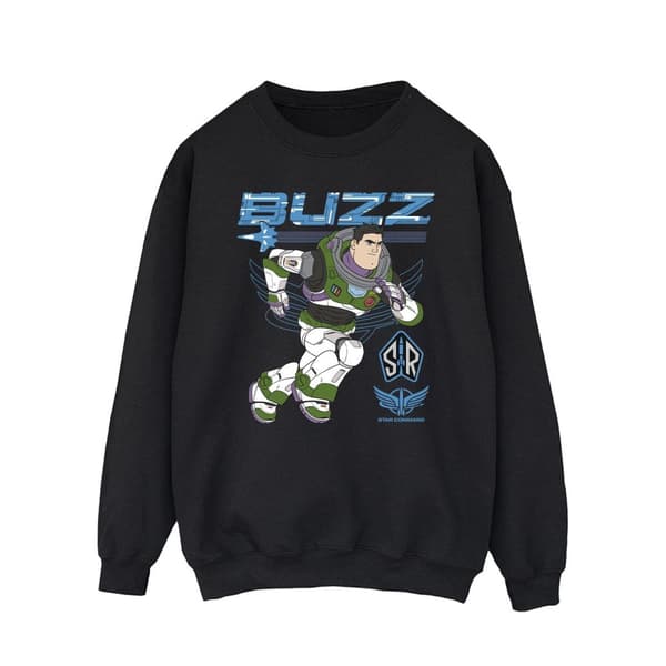 Disney Mens Lightyear Buzz Run To Action Sweatshirt