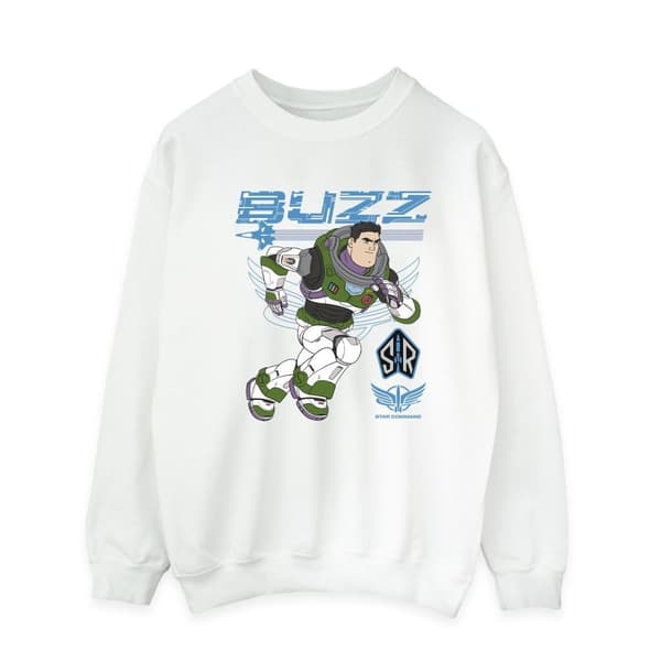 Disney Mens Lightyear Buzz Run To Action Sweatshirt
