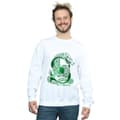 Miniatyrbilde 2 av 5: Harry Potter Mens Slytherin Snake Sweatshirt