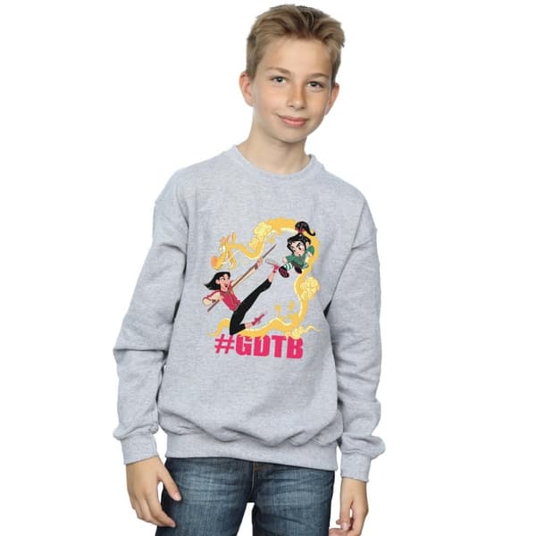 Disney Boys Wreck It Ralph Mulan And Vanellope Sweatshirt