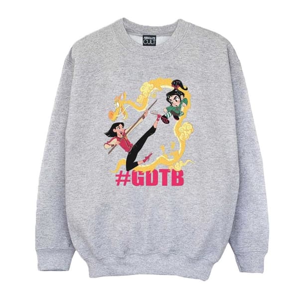 Disney Boys Wreck It Ralph Mulan And Vanellope Sweatshirt